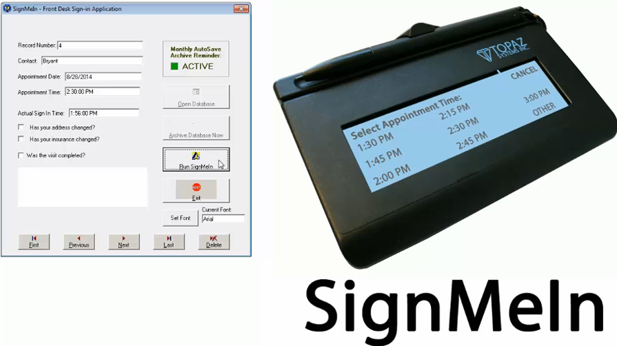 SignMeIn Video Tutorial