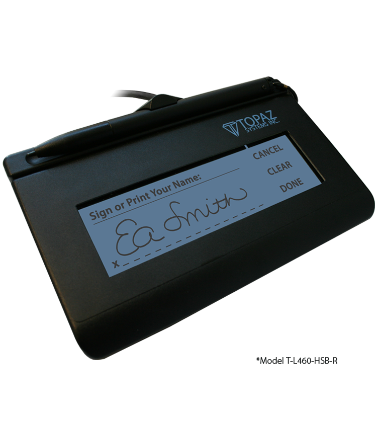 SigLite LCD 1x5 T-L460 Topaz Signature Pad