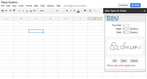 gdoc signer google add
